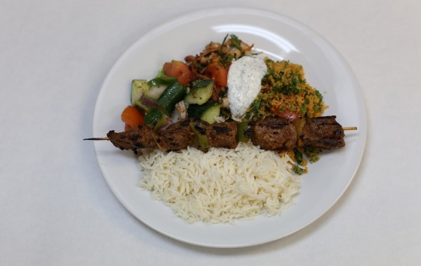Lamb Kebab Dinner