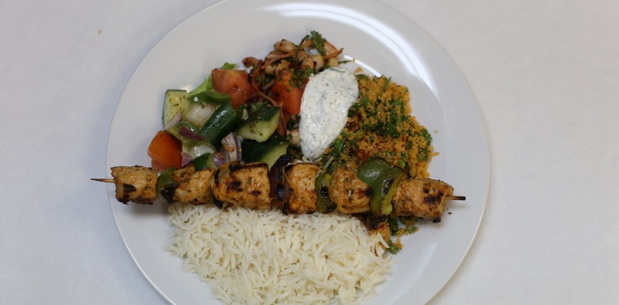 Chicken Kebab Dinner